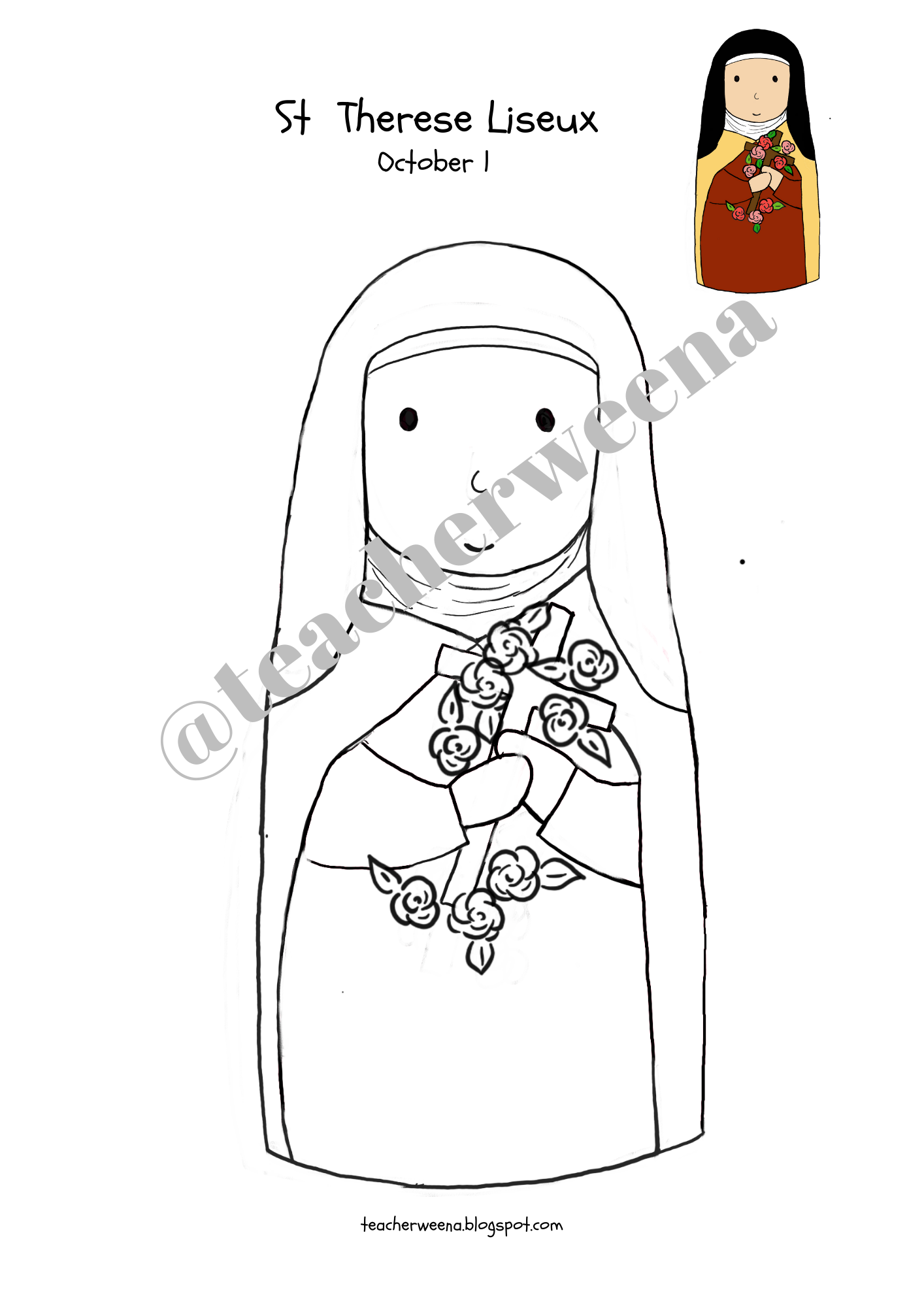 The saints printables