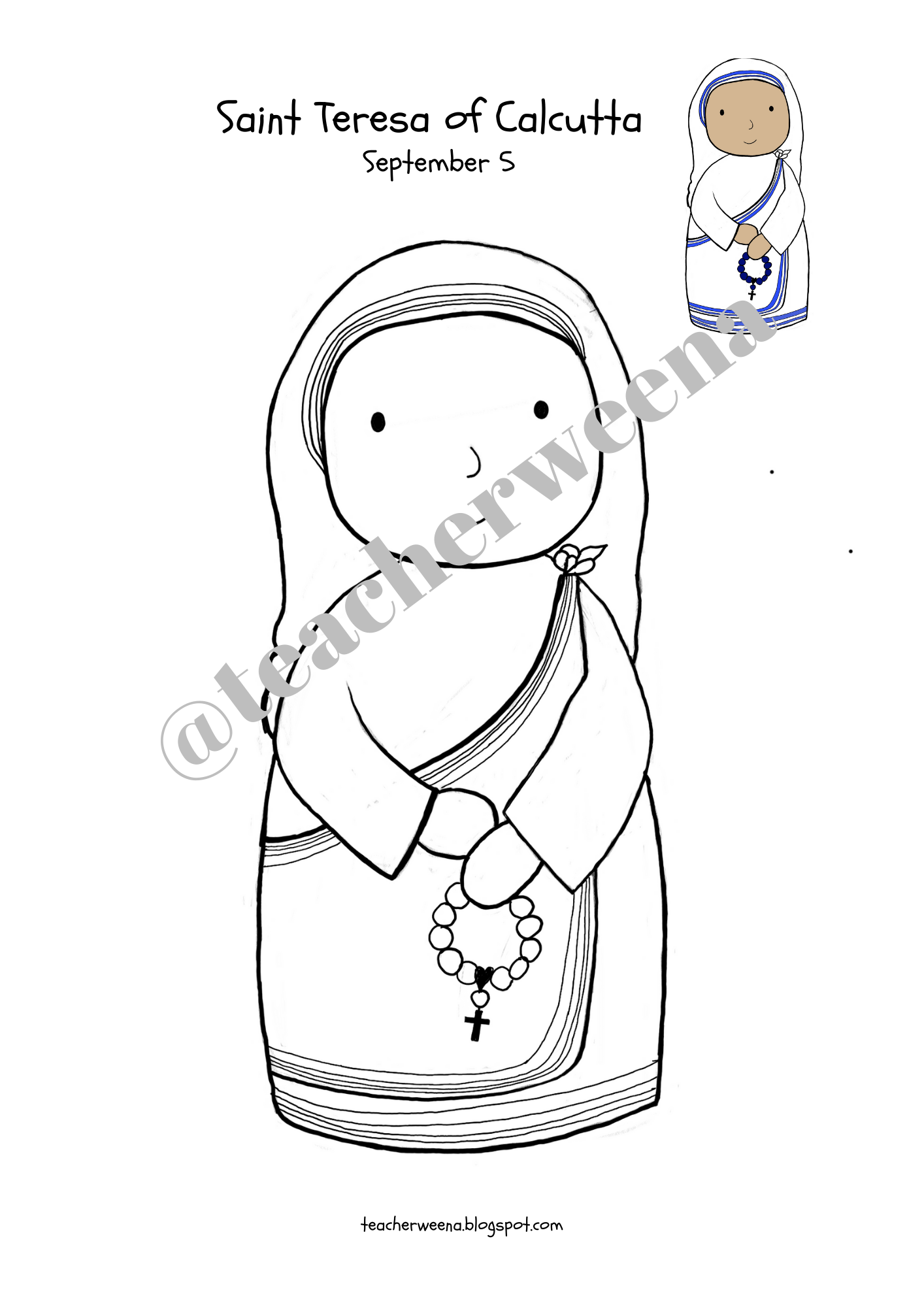 The saints printables