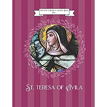 St teresa of avila coloring book mary fabyan windeatt coloring books windeatt mary fabyan harmon gedge books