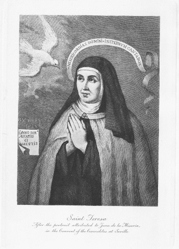 St teresa of avila life of st teresa of jesus of the order of our lady of carmel