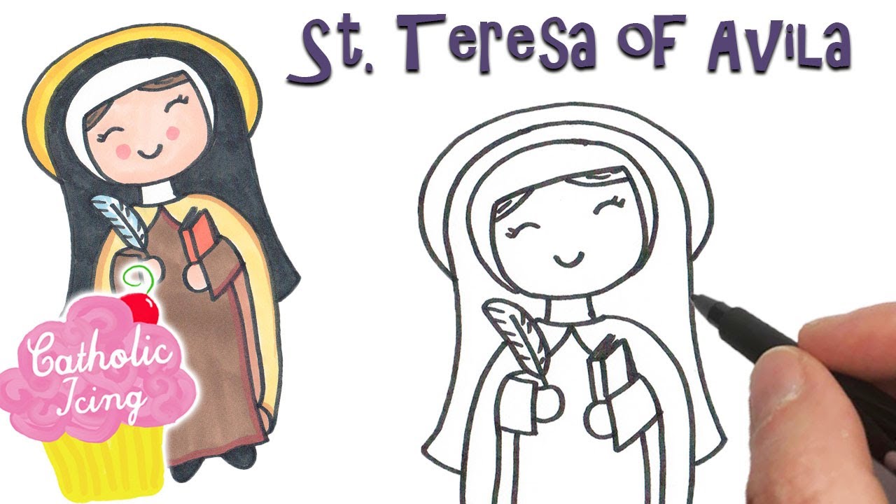 St therese for kids crafts printables and more