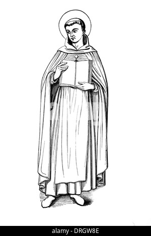 Saint thomas aquinas black and white stock photos images