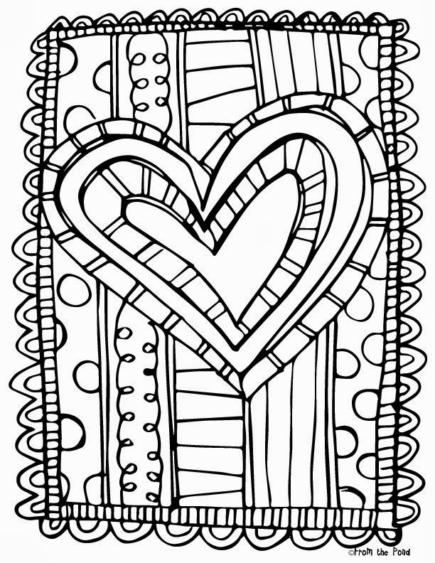 Free scrappy valentines day coloring page valentines day coloring page valentine coloring pages valentines art