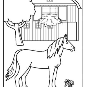 Farm animal coloring pages printable for free download