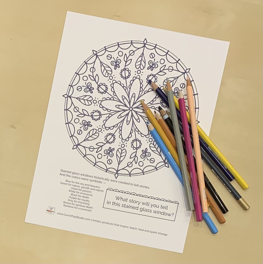 Coloring page to download