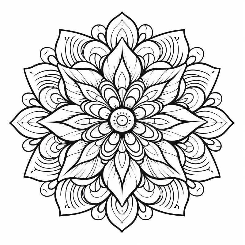Stained glass coloring pages stock photos