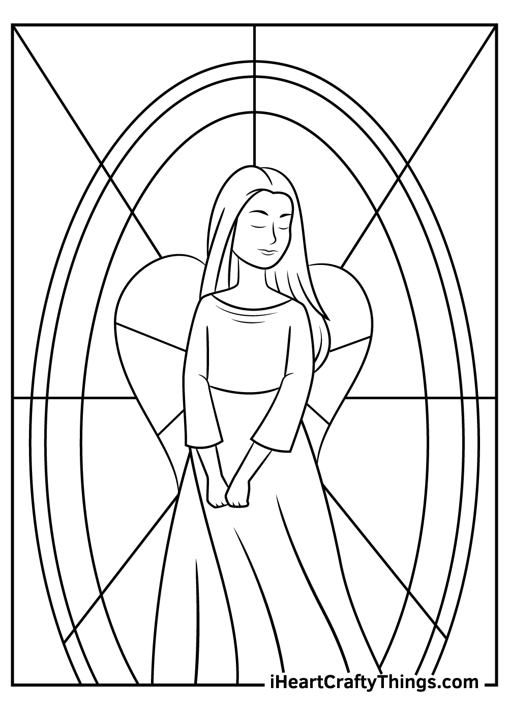 Angels coloring pages updated