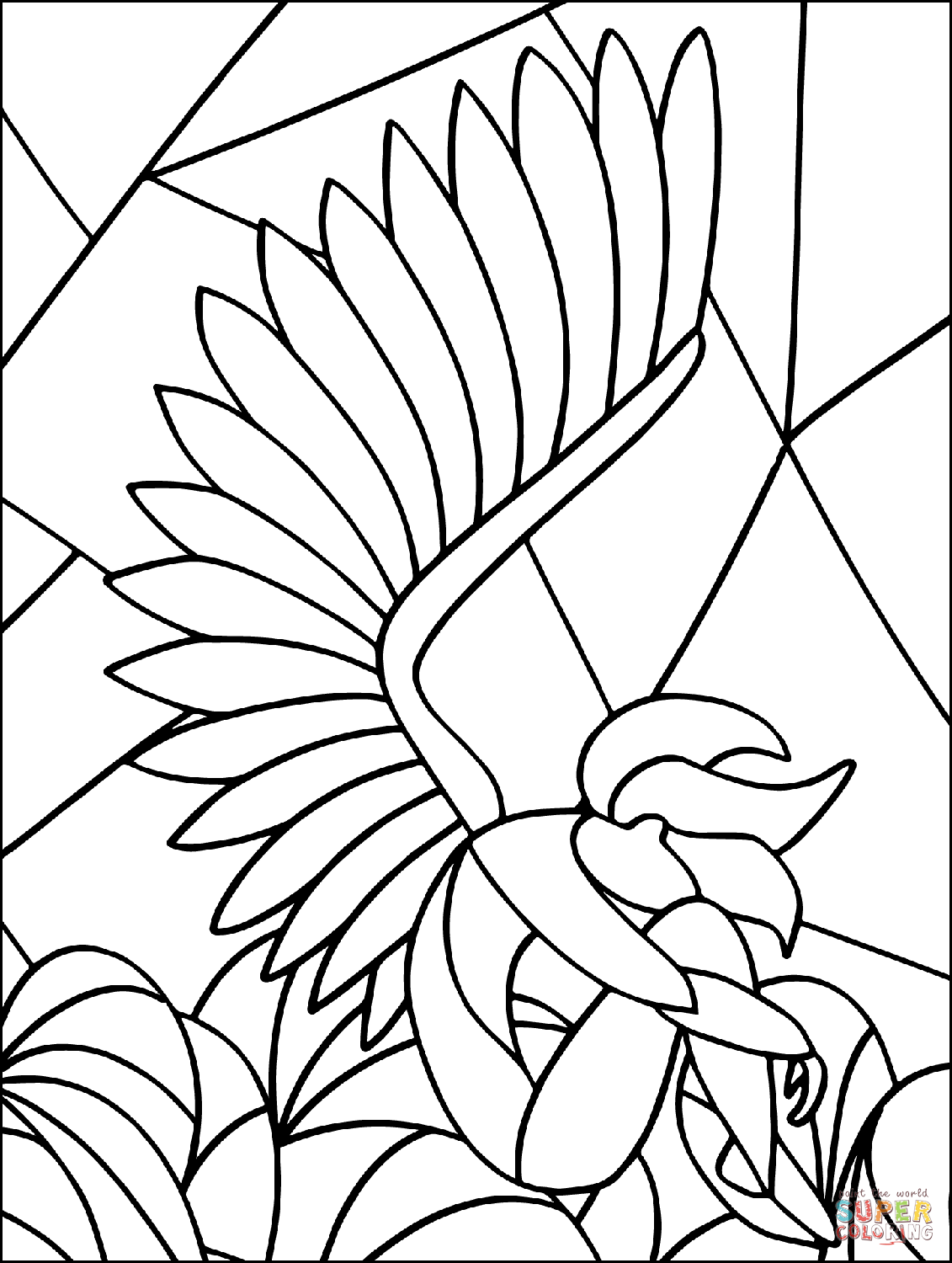 Angel of sorrow stained glass coloring page free printable coloring pages