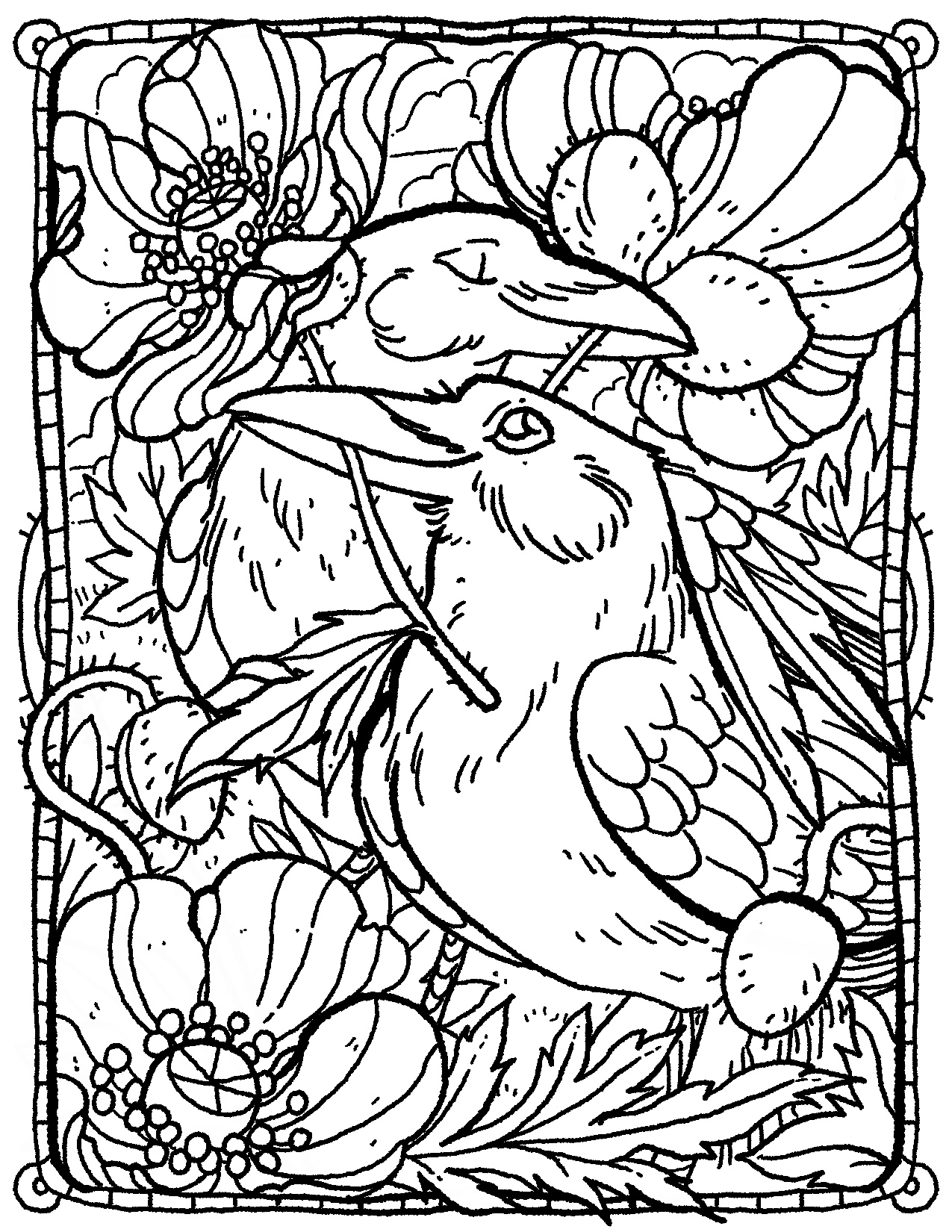 Plimentary colouring pages â a woodward