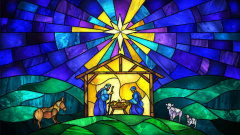 Nativity window