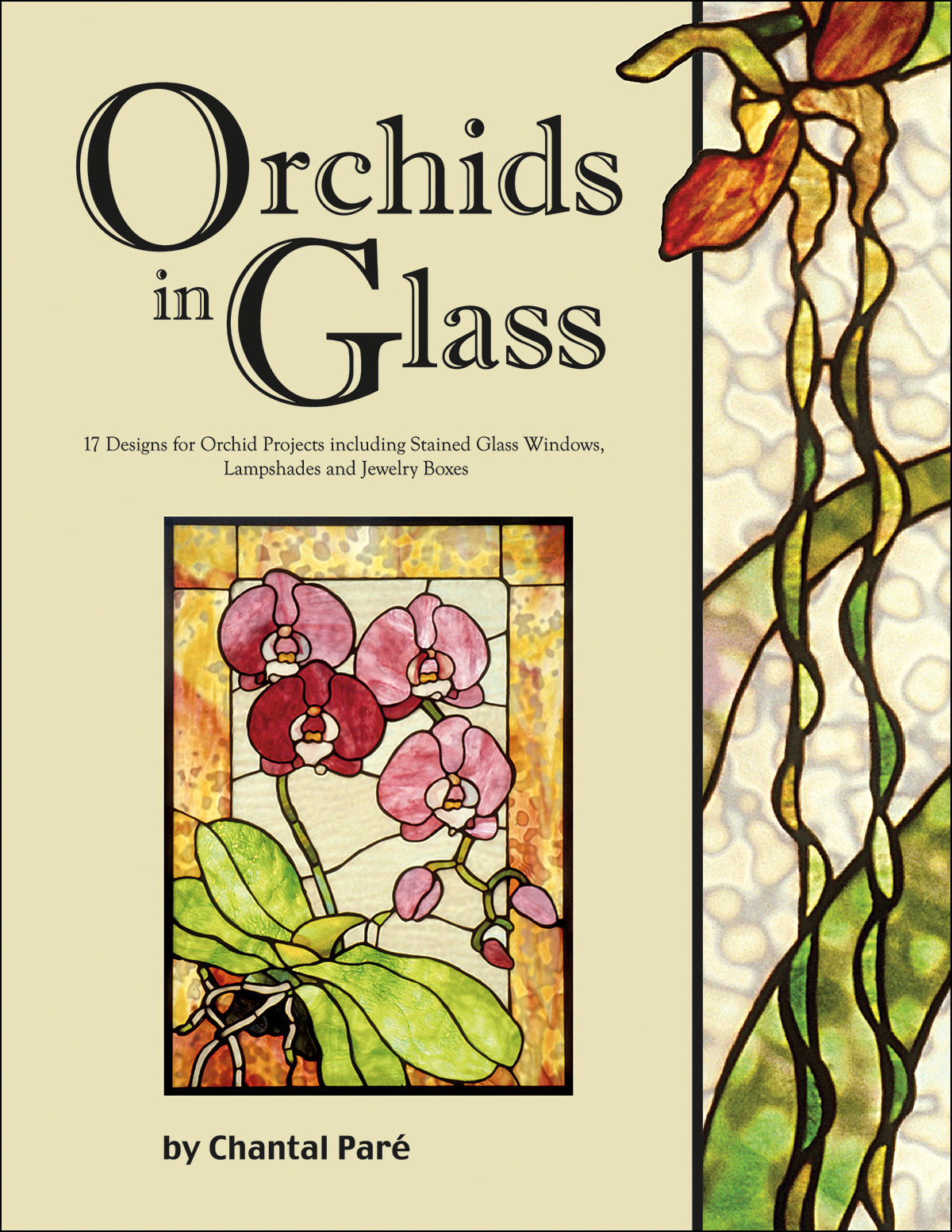 Orchids in glass â art glass love by wardell