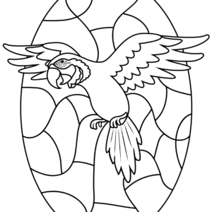 Parrot coloring pages printable for free download