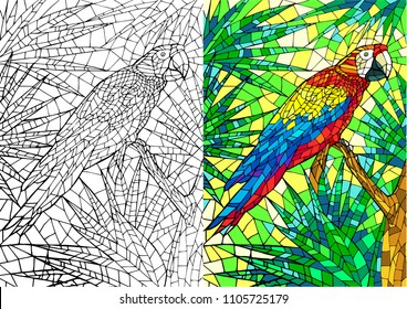 Stained glass bird images stock photos d objects vectors