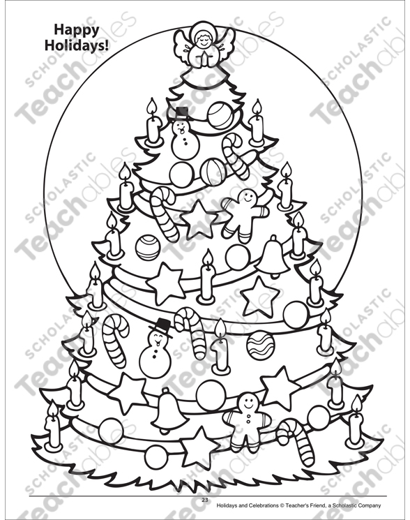 Happy holidays holidays and celebrations coloring page printable coloring pages