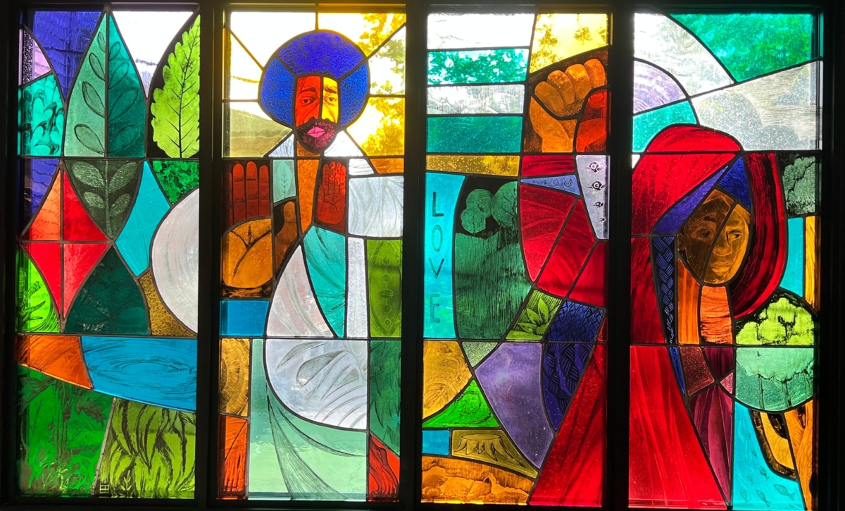 Missouri church commissions stained glass showing jesus other biblical figures as people of color â episcopal news service