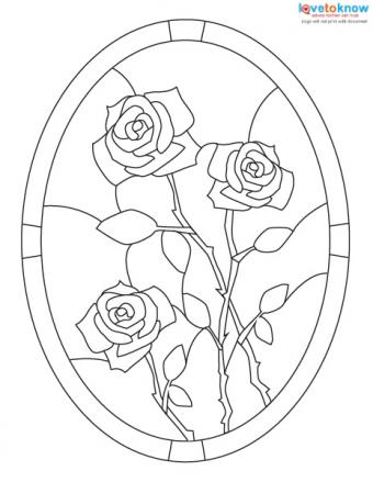 Free stained glass patterns