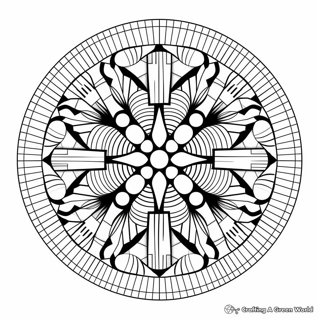 Mandala coloring pages