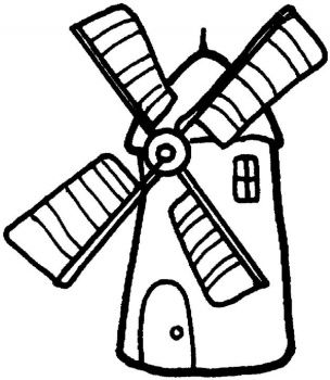 Windmill coloring page colouring pages windmill windmill drawing