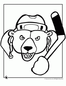 Hockey coloring pages woo jr kids activities childrens publishing