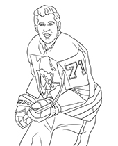 Hockey coloring pages nhl players