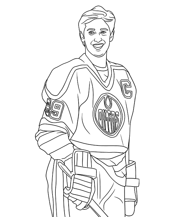 Hockey coloring pages nhl players