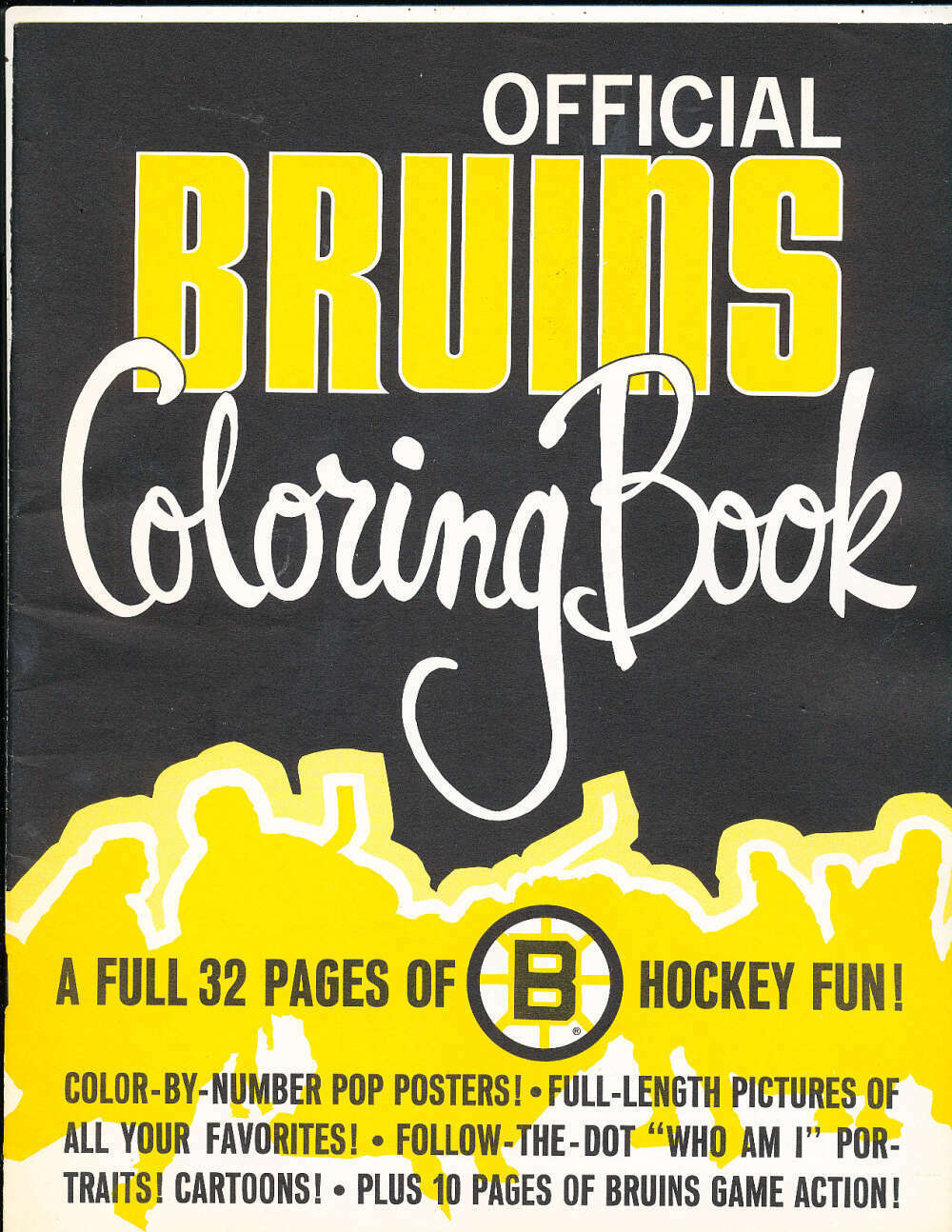 Official boston bruins coloring book s