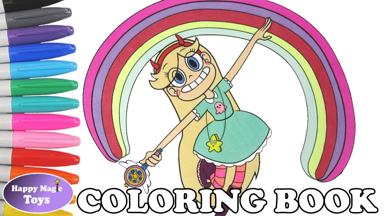 Star vs the forces of evil coloring book pages star butterfly coloring pages svtfoe kids art