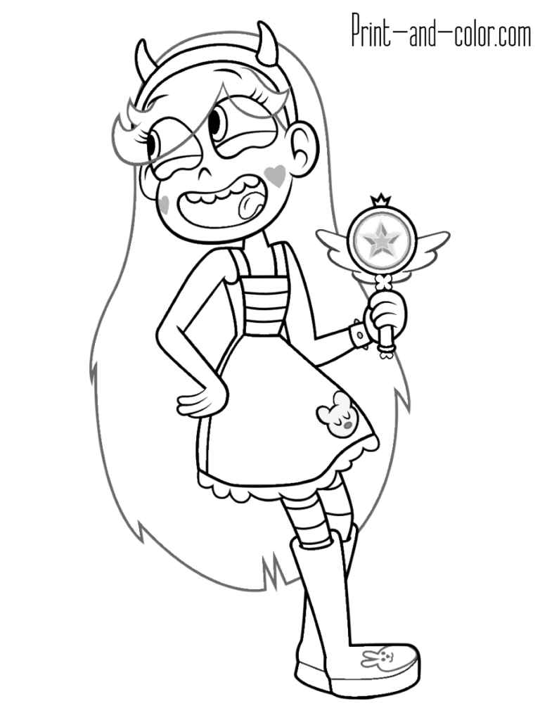 Star butterfly butterfly coloring page coloring pages coloring pictures