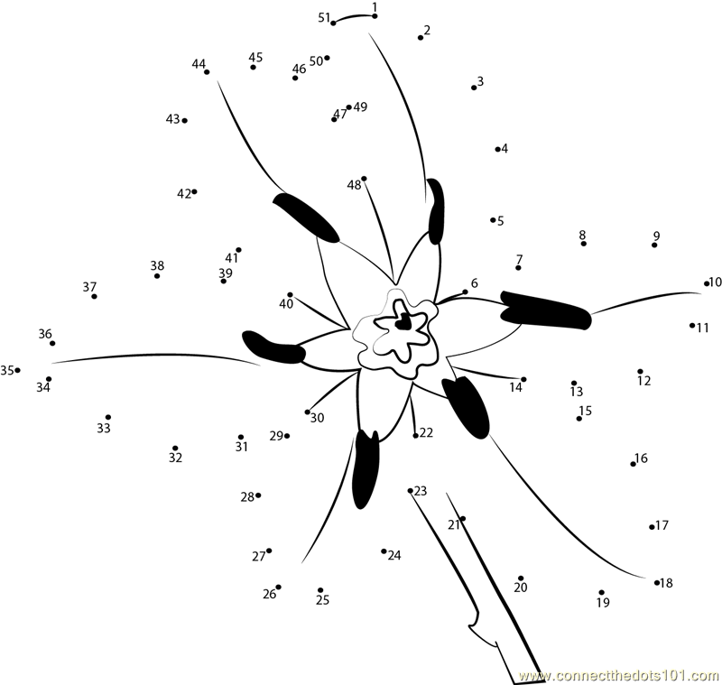 Star of bethlehem dot to dot printable worksheet