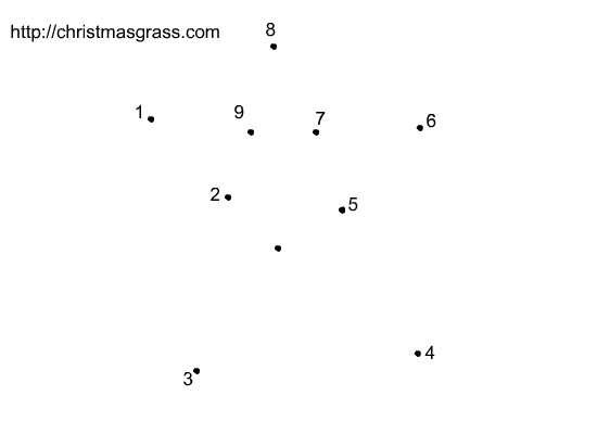 Free printable dot to dot activities for christmas