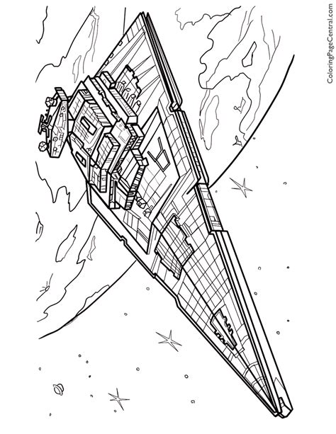 Star wars star destroyer louring pages