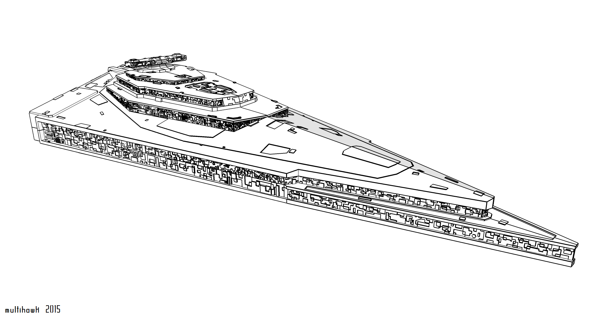 First order star destroyer modeled before sept by multihawk on deviantart acconciature per capelli corti acconciature