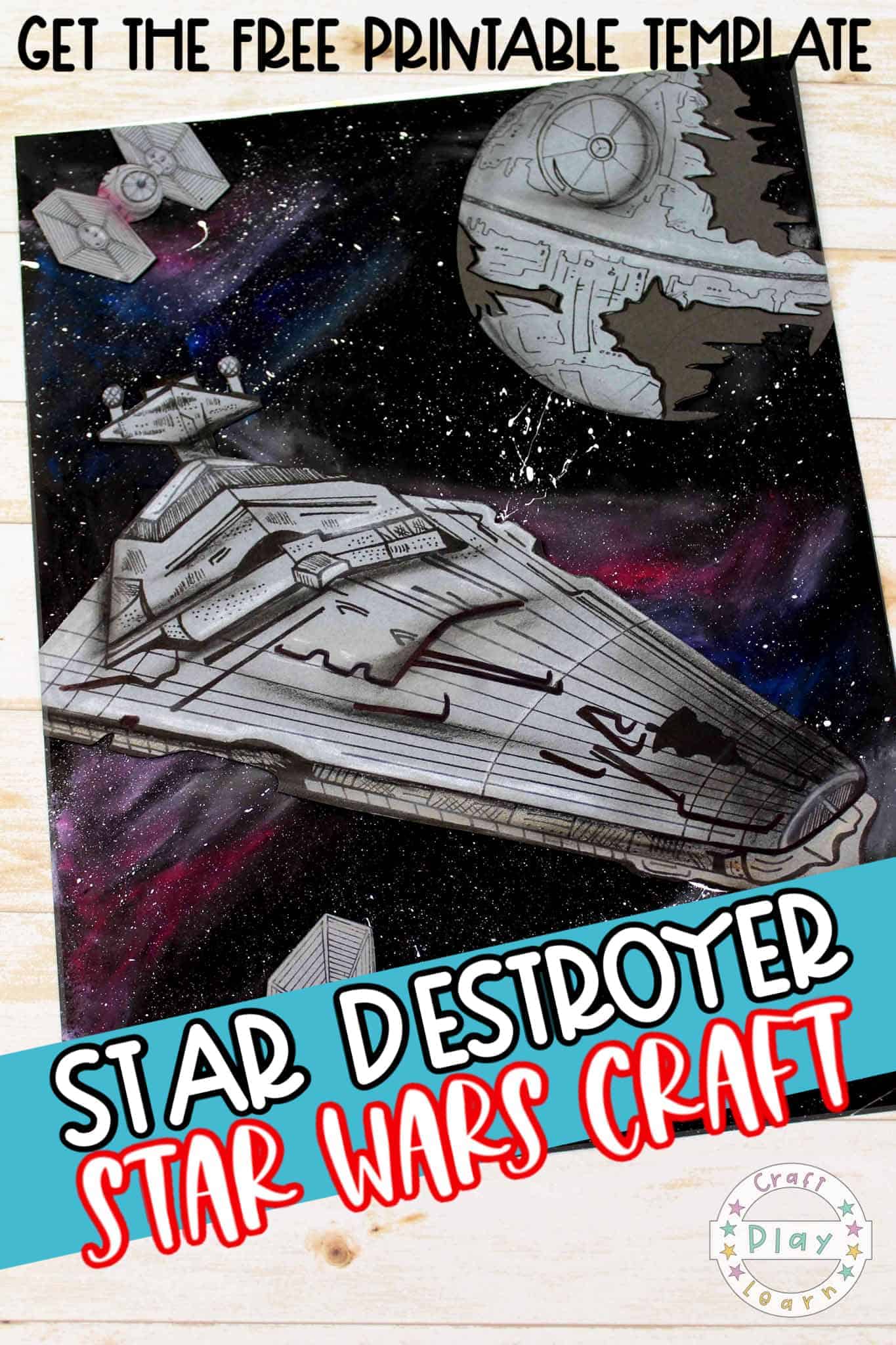 Star wars star destroyer art project