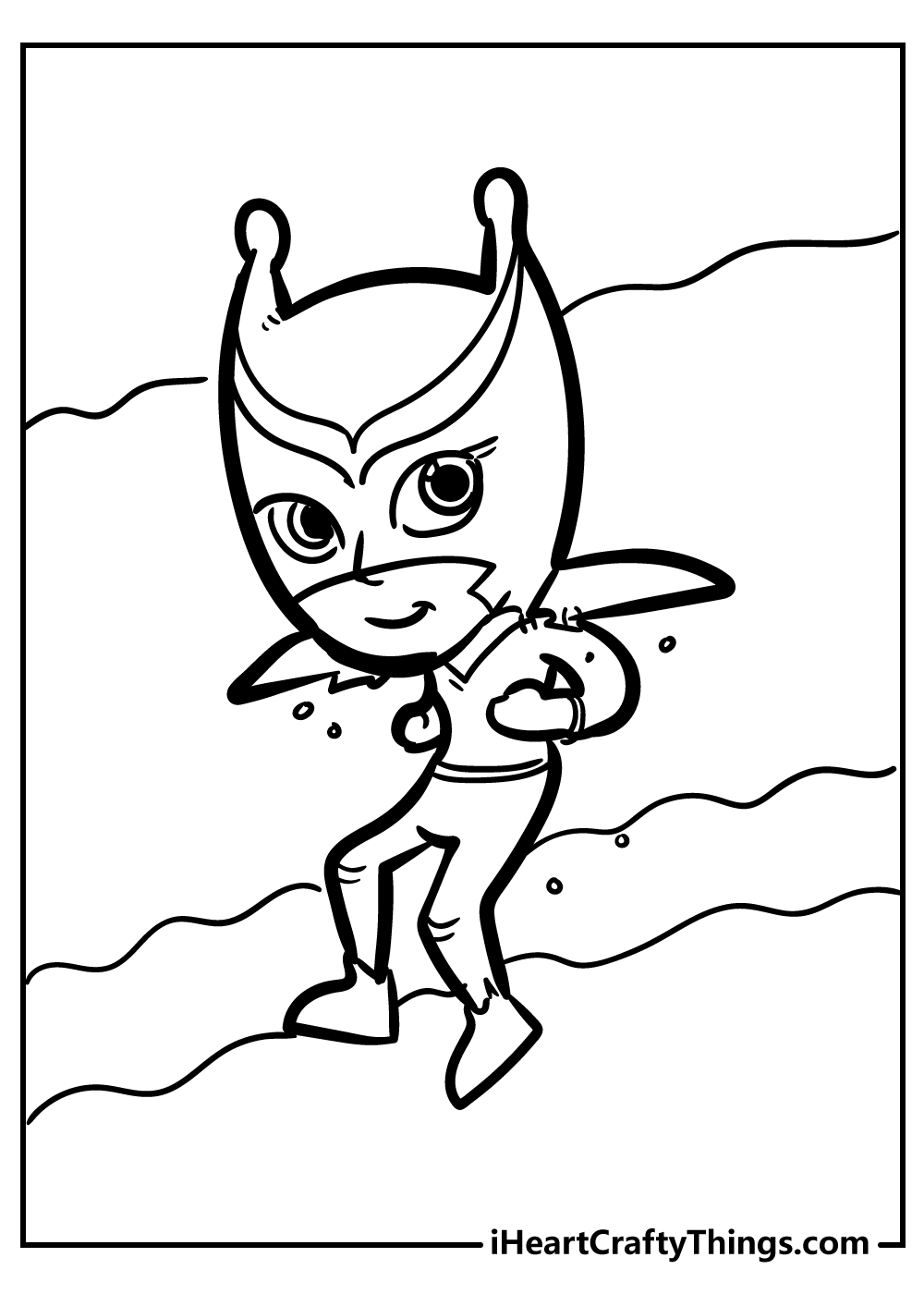 Pj masks coloring pages free printables