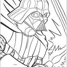 Darth vader mask coloring pages