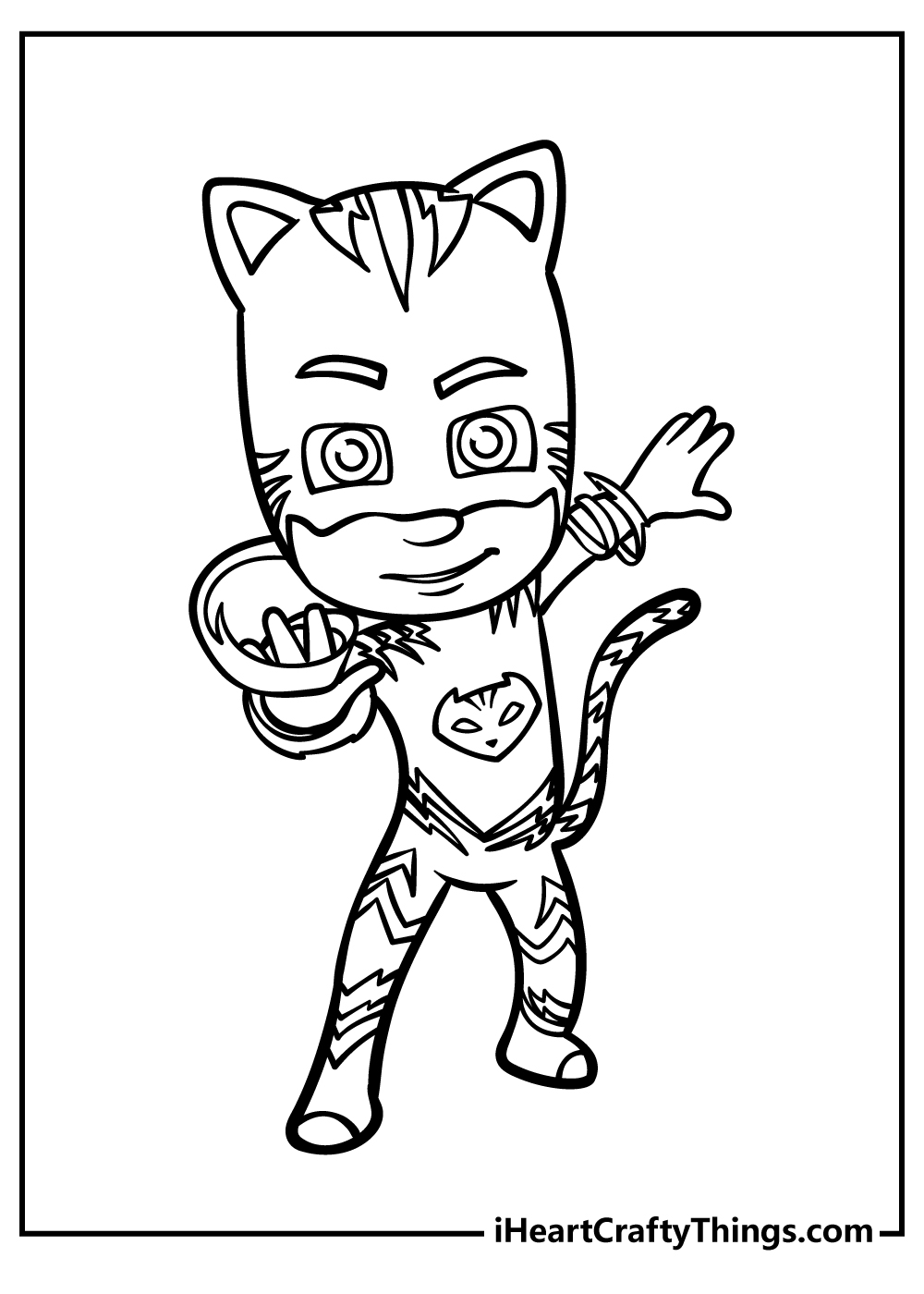 Pj masks coloring pages free printables