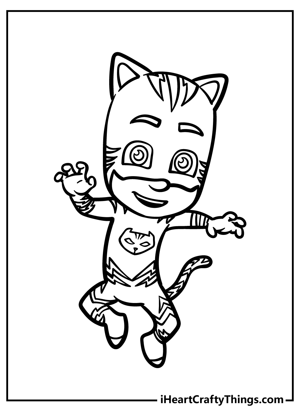 Pj masks coloring pages free printables