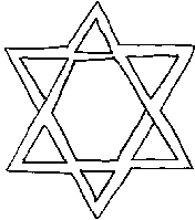Coloring sheets for kids star of david coloring page