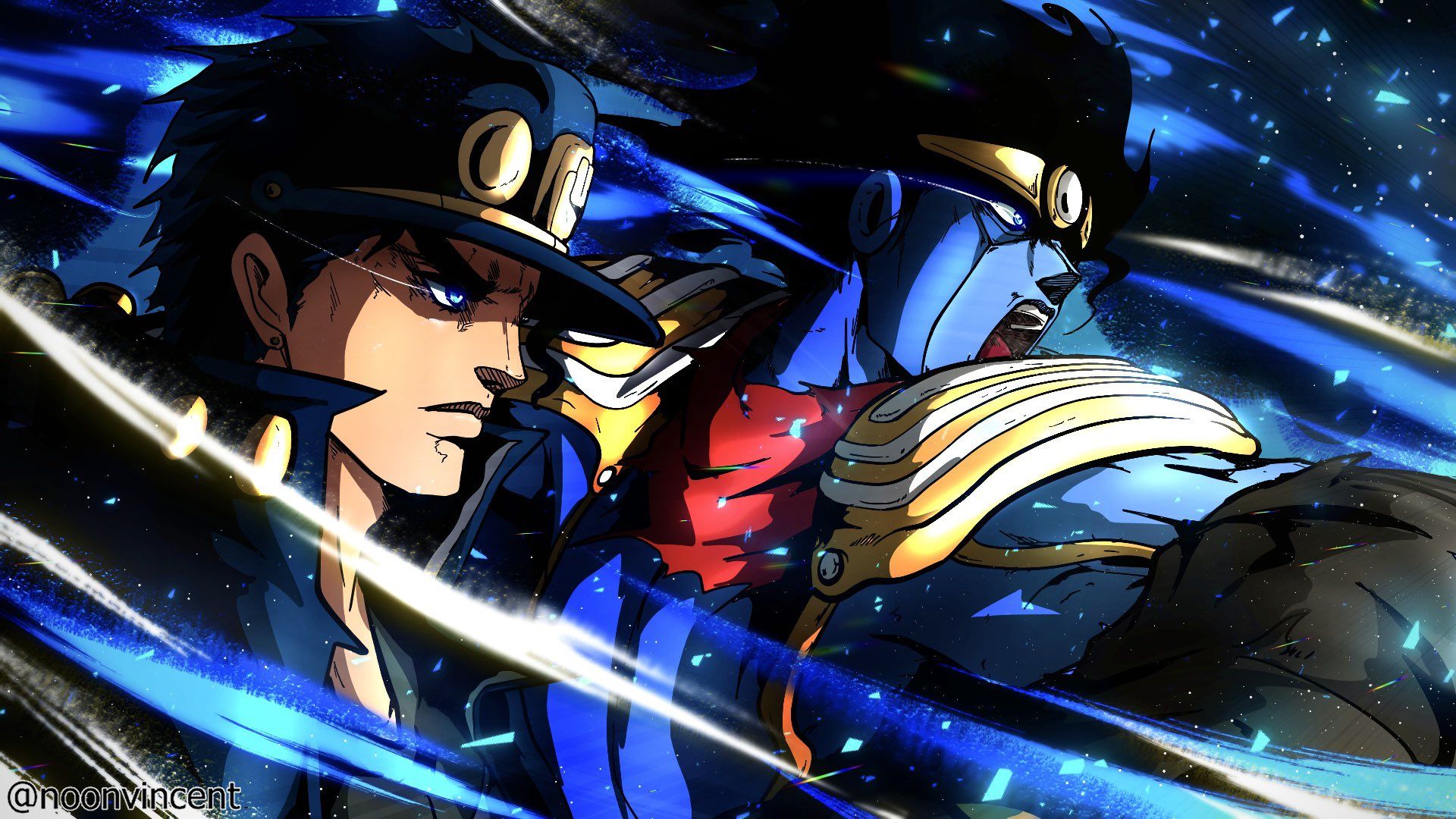 Star Platinum Wallpaper (No Kanji) JoJo's Stardust by xRetruZ on