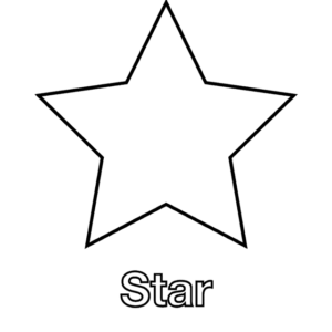 Star coloring pages printable for free download