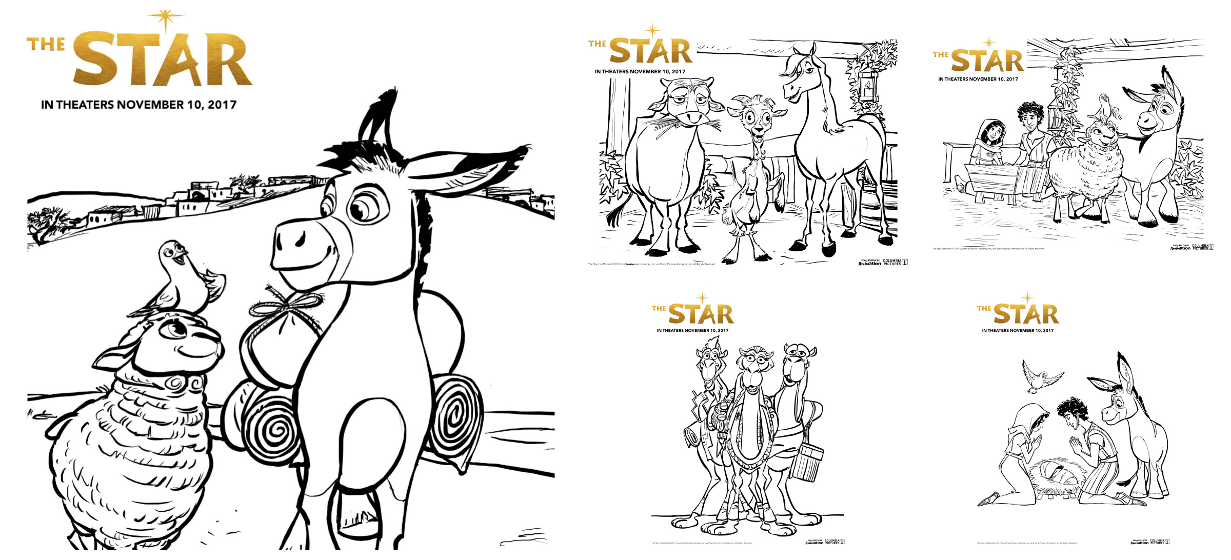 The starâ printable activity and coloring sheets thestar