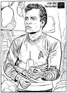 Star trek coloring books