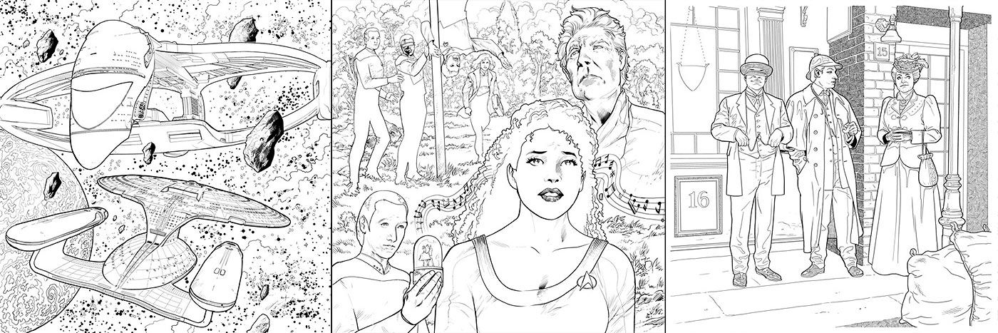 More dark horse star trek coloring books in â