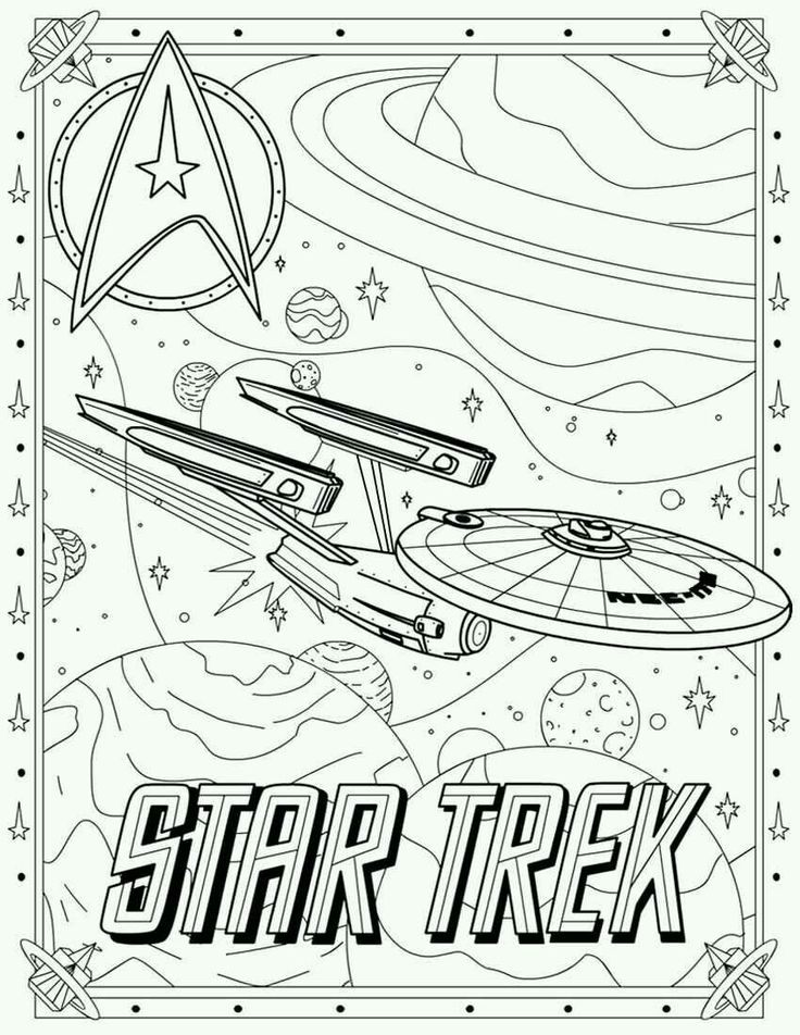 Pin by tim jones on coloring pages coloring book pages star trek quilt star trek birthday