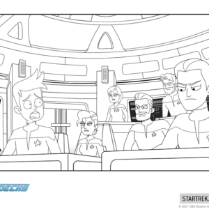 Star trek lower decks coloring pages printable for free download