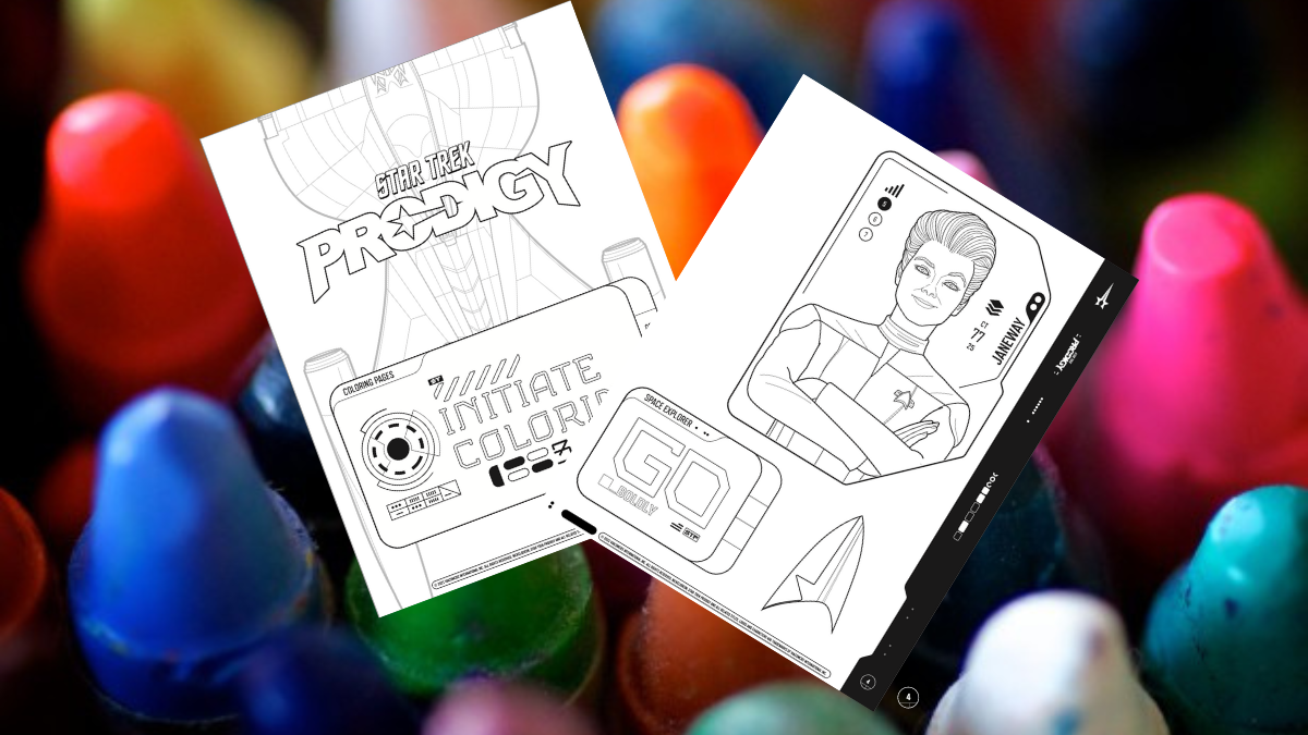 Get out those crayons star trek prodigy coloring pages are here â daily star trek news