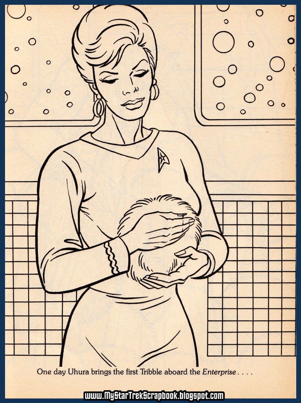 My star trek scrapbook star trek aliens coloring book