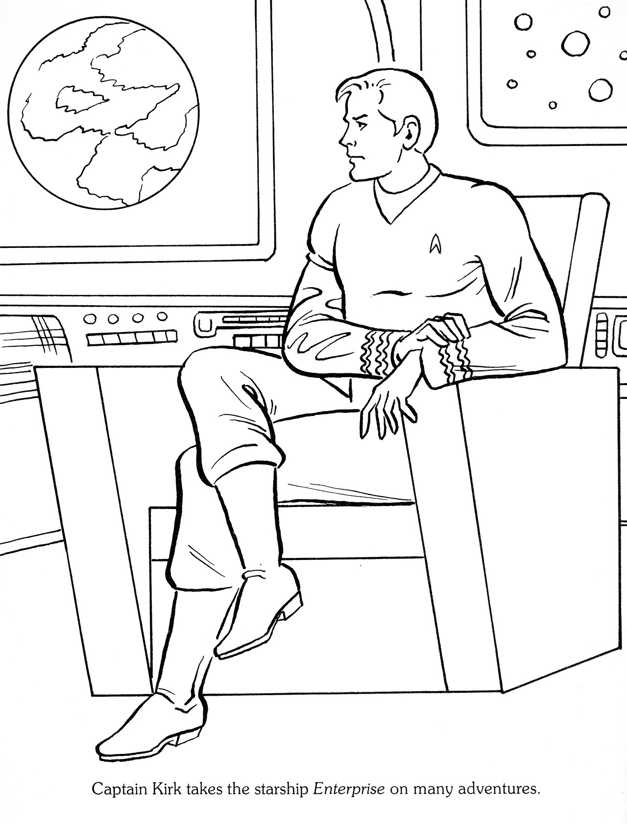 They boldly went â from the star trek adventure coloring book