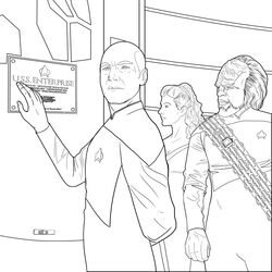 Star trek the next generation adult coloring book memory alpha