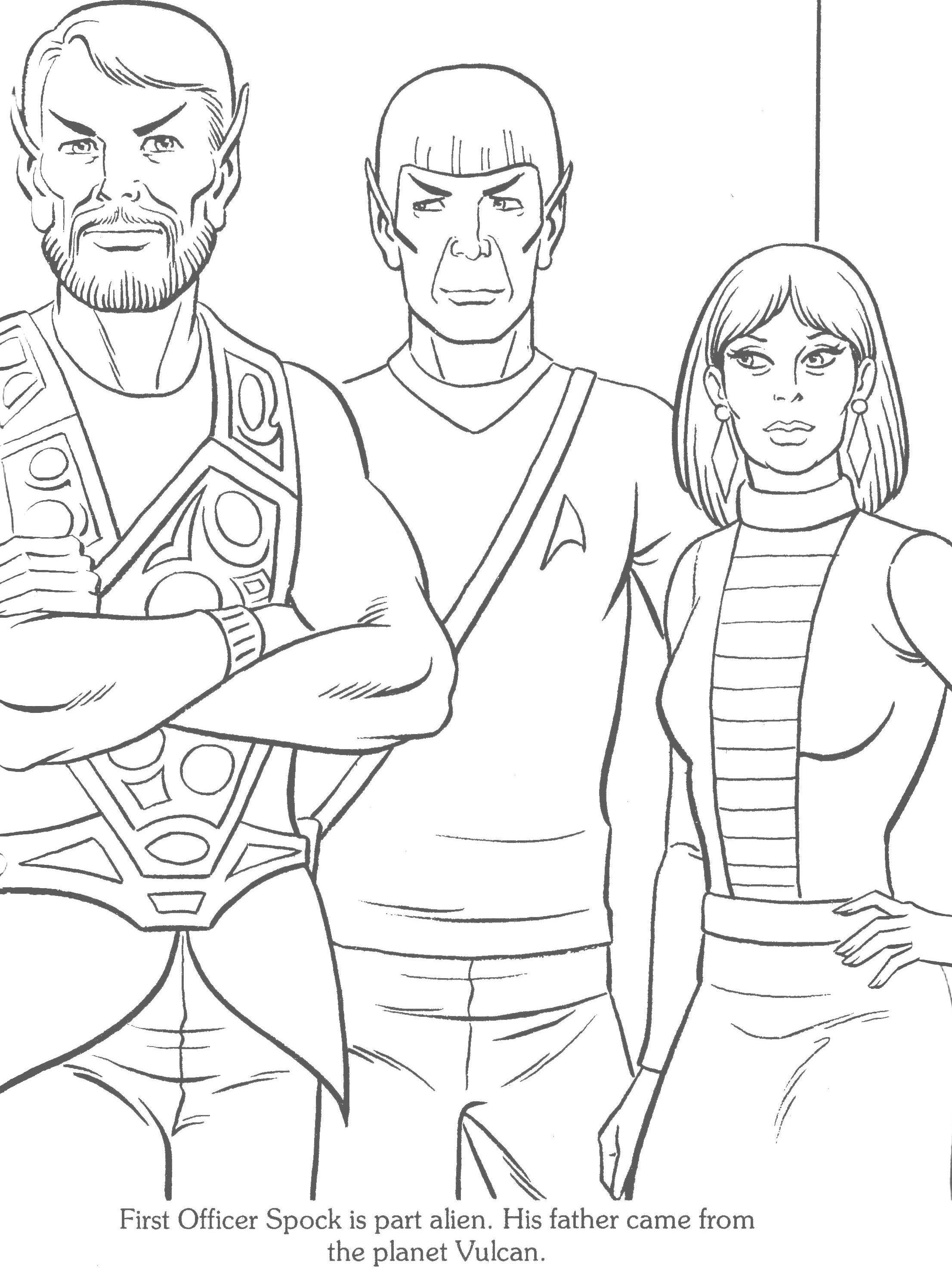 Staying inside the star trek coloring book lines coloring books chibi coloring pages star trek